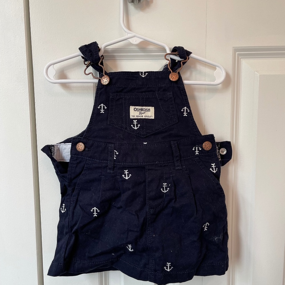 OshKosh Baby Girls Overalls 12M